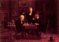 Les joueurs d’échecs réalisme Thomas Eakins